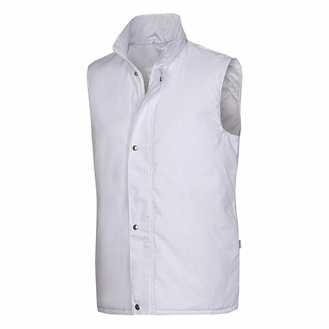 Padded hooded vest for food industry ALNUS