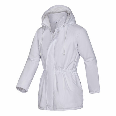 Padded hooded blouse for food industry SALIX