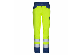 DEFENDER Hi-Vis Trousers with reflective tapes 