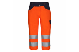 AVENGER 3/4 Hi-Vis Trousers with reflective tapes