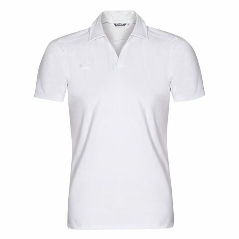 Biała koszulka polo męska TARANIS